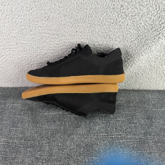 Flux Adapt Low Sneakers Mens 12 Black Gum Minimalist Barefoot Shoes - Picture 5 of 8